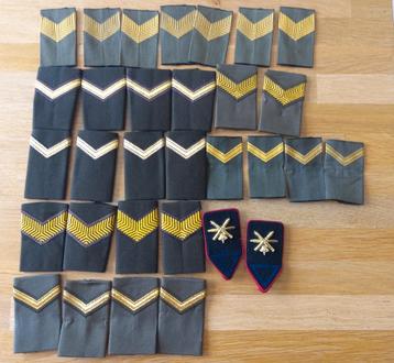 31 x epaulet landmacht  beschikbaar voor biedingen