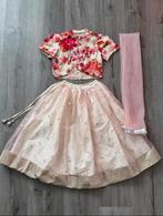 Indian Floral printed party lehenga, Kinderen en Baby's, Indian, Zo goed als nieuw, Jurk of Rok, Verzenden