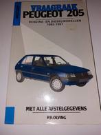 Vraagbaak Peugot 205, benzine- en dieselmodellen 1983-1987, Auto diversen, Handleidingen en Instructieboekjes, Ophalen of Verzenden