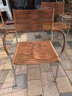 4 Italiaanse eetkamer stoelen, Huis en Inrichting, Stoelen, Ophalen, Zo goed als nieuw