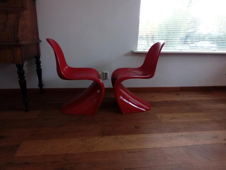 Verner Panton S chair Herman Miller  1st edition 1968, Huis en Inrichting, Stoelen, Eén, Zwart, Ophalen