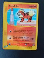 Growlithe 80/147 reverse holo pokemon kaart, Ophalen of Verzenden, Gebruikt