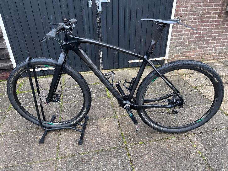 carbon fiets voor strand, bos en/of weg, Fietsen en Brommers, Fietsen | Mountainbikes en ATB, Gebruikt, Overige merken, 49 tot 53 cm