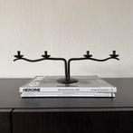 Brutalist vintage golvende kandelaar hysteria, Gebruikt, Zwart, ?, Metaal