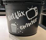 Emmer met tekst Netflix, Ophalen of Verzenden, Nieuw, Kunststof, Met handgreep