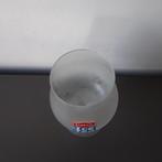 Lipton Ice Tea frosted glas op voet, Verzamelen, Glas en Borrelglaasjes, Ophalen of Verzenden, Gebruikt, Frisdrankglas