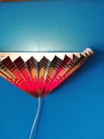 Wandlamp/waaierlamp. Vintage. Metaal/kunststof., Ophalen, Zo goed als nieuw, Metaal, Post modern