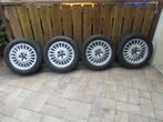 Volvo lichtmetalen velgen met type Uranus met goede banden, Auto-onderdelen, Banden en Velgen, Gebruikt, Velg(en), 16 inch, Personenwagen