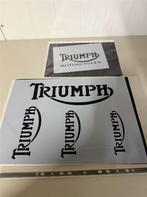 Stencil - Triumph - logo stencil, Motoren, Accessoires | Stickers, Ophalen of Verzenden, Nvt, Nvt, Nvt