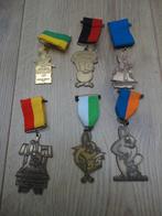 6 Originele carnavals medailles Zevenbergen Zeuvebultelaand, Zeuvebultelaand, Carnaval, Ophalen of Verzenden, Zo goed als nieuw