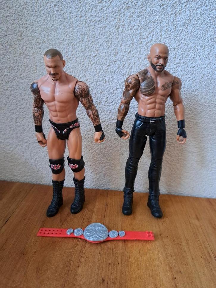 WWE Poppen - Randy Orton & Ricochet, Kinderen en Baby's, Speelgoed | Actiefiguren, Ophalen of Verzenden