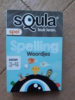 Squla kaartspel spelling woordjes groep 3-4, Kinderen en Baby's, Ophalen of Verzenden, Zo goed als nieuw