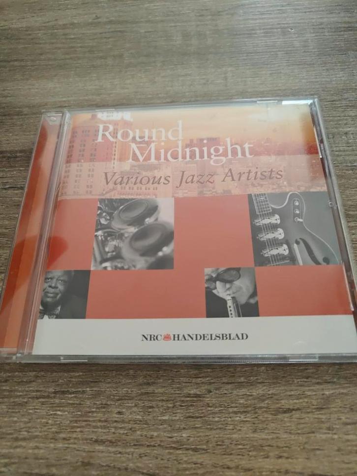 Round Midnight - Various Jazz Artists CD, Cd's en Dvd's, Cd's | Verzamelalbums, Zo goed als nieuw, Jazz en Blues, Ophalen of Verzenden