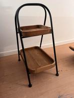 Etagere tweedelig / bijzet tafelje / standaard, Huis en Inrichting, Woonaccessoires | Etagères, Ophalen of Verzenden, Gebruikt