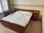 Kersenhout seniorenbed 160 x 200  (48 cm hoog), Huis en Inrichting, Slaapkamer | Bedden, Tweepersoons, Ophalen of Verzenden, 200 cm