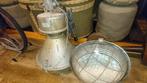 Grote echte oude fabriekslamp kooilamp mooie stoere lampen, Ophalen