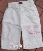 SALE* Witte Pirouette broek maat 68 *NieuW* a, Kinderen en Baby's, Babykleding | Maat 68, Broekje, Meisje, Nieuw, Ophalen of Verzenden