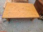 Salontafel grenen, Huis en Inrichting, Gebruikt, 100 tot 150 cm, Minder dan 50 cm, Rechthoekig