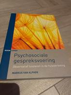 Psychosociale gespreksvoering - Markus van Alphen, Ophalen of Verzenden, Zo goed als nieuw, Klinische psychologie
