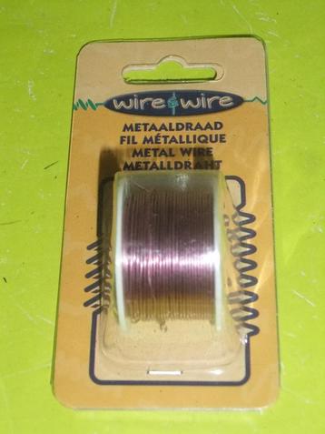 METAALDRAAD NIEUW IN VERPAKKING! OPBRENGST VOEDSELBANK beschikbaar voor biedingen