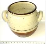 Vintage Retro Vazen Keramiek Aardewerkbloem potten moes form, Antiek en Kunst, Ophalen of Verzenden