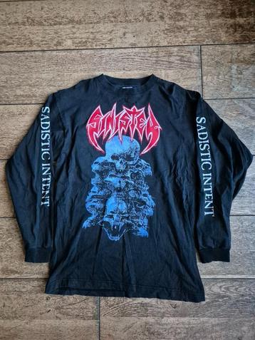 Sinister longsleeve RARE / vintage mt L IZGS, 1993 (Death) beschikbaar voor biedingen