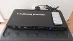 4x1 USB HDMI KVM Switch, Ophalen of Verzenden, Gebruikt