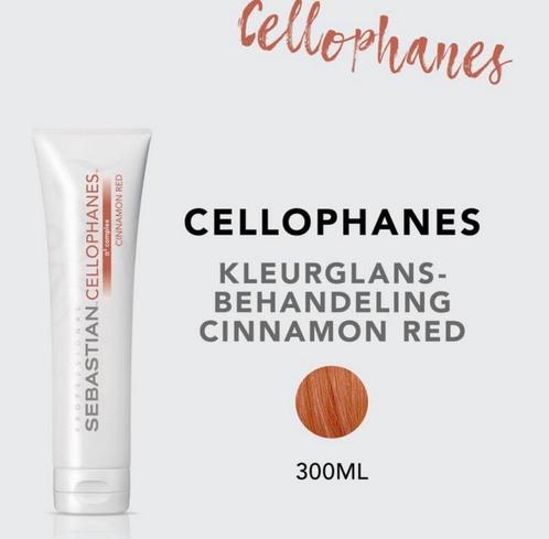 Sebastian cellophanes cinnamon red 1x nieuwe tube + halve, Sieraden, Tassen en Uiterlijk, Uiterlijk | Haarverzorging, Nieuw, Haarverzorger of -hersteller