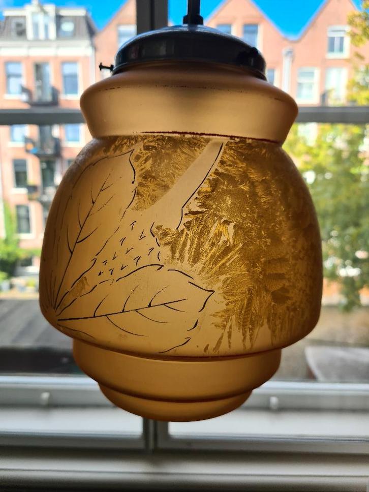 Hanglampje Art Deco, Antiek en Kunst, Antiek | Lampen, Ophalen