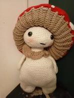 Grote Gehaakte Paddenstoel Knuffel, Ophalen of Verzenden