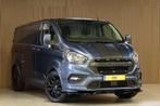Ford Transit Custom 310 2.0 TDCI 170 PK AUT L2H1 Sport | BPM, Auto's, Bestelauto's, Gebruikt, 4 cilinders, Blauw, Bedrijf