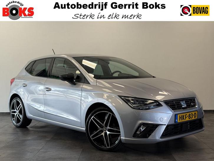 SEAT Ibiza 1.0 TSI FR 5-Drs Automaat Navigatie Full-led 24 m, Auto's, Seat, Bedrijf, Te koop, Ibiza, ABS, Airbags, Airconditioning