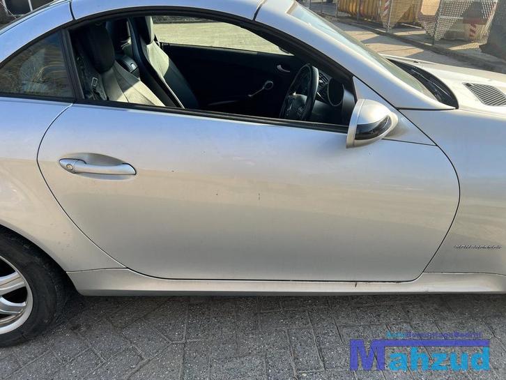 MERCEDE SLK R171 ZILVER 775 rechts deur 2004-2011, Auto-onderdelen, Carrosserie en Plaatwerk, Deur, Mercedes-Benz, Gebruikt, Ophalen of Verzenden