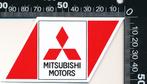 Sticker: Mitsubishi Motors (4), Verzamelen, Ophalen of Verzenden, Zo goed als nieuw, Auto of Motor