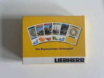 Liebherr kaartspel Das Baumaschinen - kartenspiel beschikbaar voor biedingen