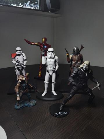 Star wars en scifi action figures en statues in 1/10 schaal beschikbaar voor biedingen