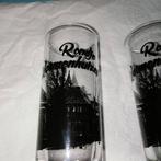 Borrelglaasjes rondje Warmenhuizen 2 stuks, Verzamelen, Ophalen, Zo goed als nieuw, Borrel- of Shotglas