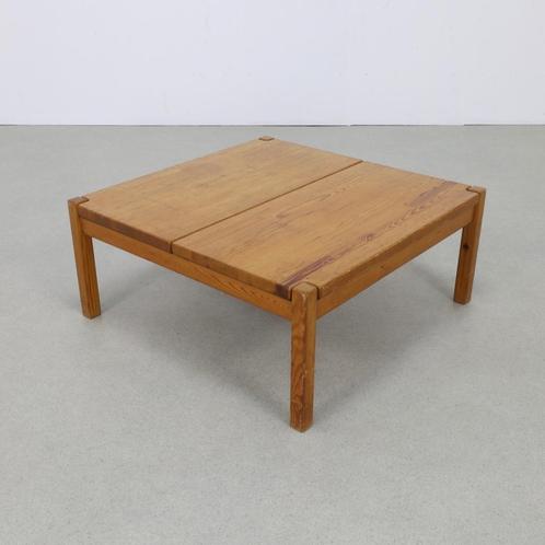 Coffee Table in Pinewood by Ilmari Tapiovaara, 1960s, Verzamelen, Retro, Huis en Inrichting, Ophalen