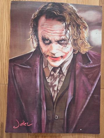Joker Schilderij - Heath Ledger beschikbaar voor biedingen