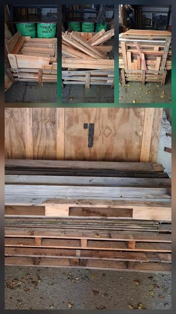 Houtresten, Stookhout, Planken, Pallet - Berghem beschikbaar voor biedingen