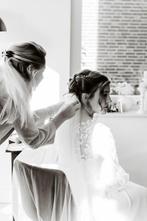 Bruids opsteekkapsels en make-up voor bruiloften en feestjes, Komt aan huis, Hairextensions