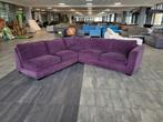 ✅️️️️ GEREINIGD paarse hoekbank 280x255 | GRATIS LEVERING, Metaal, 250 tot 300 cm, Info@onbekend.nl, Hoekbank