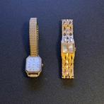 Josmar + Sekonda 2x vintage Zwitserse Dames Horloges, Overige merken, Staal, Gebruikt, Ophalen of Verzenden