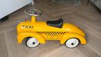 Gele speelgoed taxi - yellow cab - loopauto, Ophalen, Zo goed als nieuw