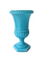 Blauwe opaline bokaal van Gunnar Ander Lindshammar Zweden, Antiek en Kunst, Ophalen of Verzenden