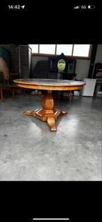 Ronde Houten Tafel, Ophalen of Verzenden