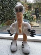 Knuffel Ooievaar of Pelikaan op sneakers van Promit Ter Haar, Ophalen of Verzenden, Zo goed als nieuw, Overige typen