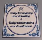 Tegeltje Koninklijk Militaire School/ KMS, Embleem of Badge, Nederland, Ophalen of Verzenden, Landmacht