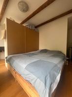 Ikea bed (+matras), Huis en Inrichting, Slaapkamer | Bedden, Ophalen, Eenpersoons, Wit, Zo goed als nieuw