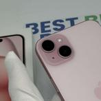 iPhone 15 plus 128GB roze /kras vrij /94% batt /garantie, 94 %, 128 GB, Apple, Zonder abonnement